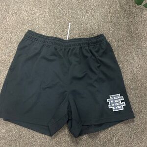 Eric Emanuel Black Mesh Athletic Shorts